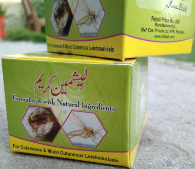 Leishmaniasis cream snf cosmetics
